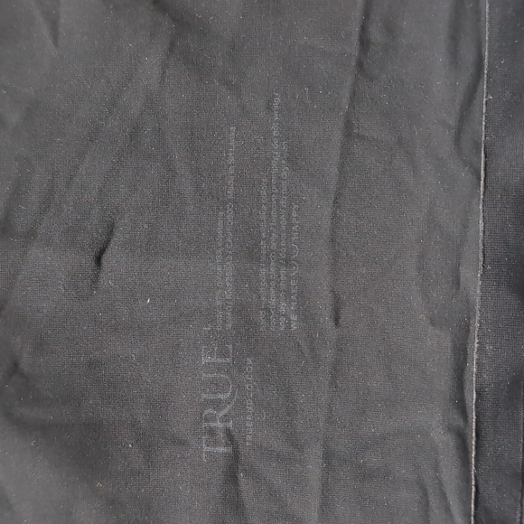 True & Co Black Seamless True Body V Neck Bra Sz L - Picture 7 of 8